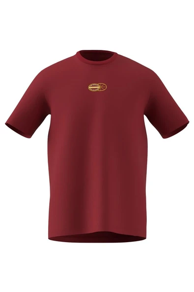 adidas Erkek  Kırmızı  T-shirt SUM NOVELTY T 1 JI7106 - Resim 6