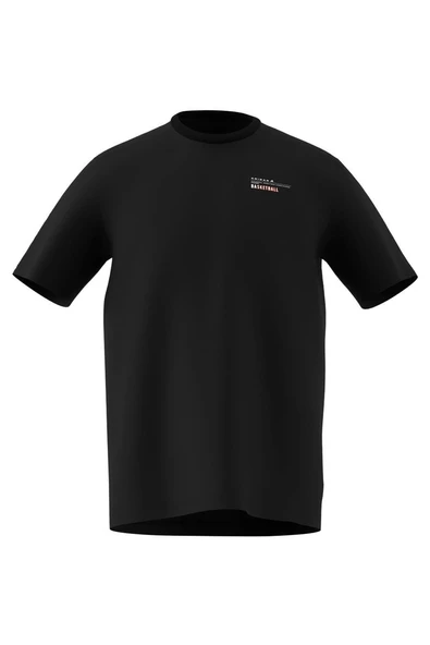 adidas Erkek  Siyah  T-shirt SUM PHOTO T JI7121 - Resim 6