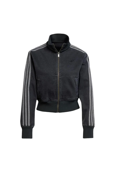 adidas Kadın  Siyah  Ceket DENIM TT Siyah JD3110