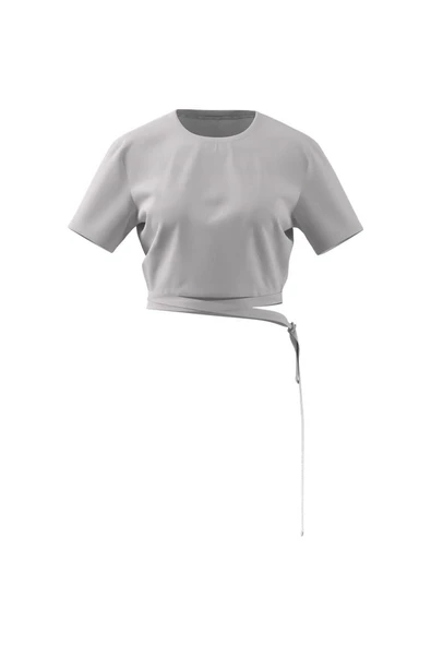 adidas Kadın Beyaz T-shirt YGA TEE JD4207 - 6