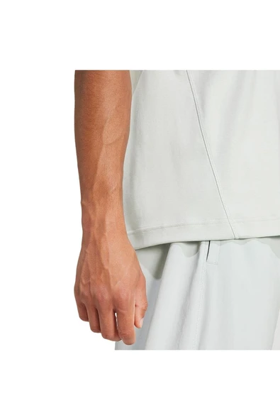 adidas Gri Erkek   T-shirt M CE TEE UPF JF3257 - 5