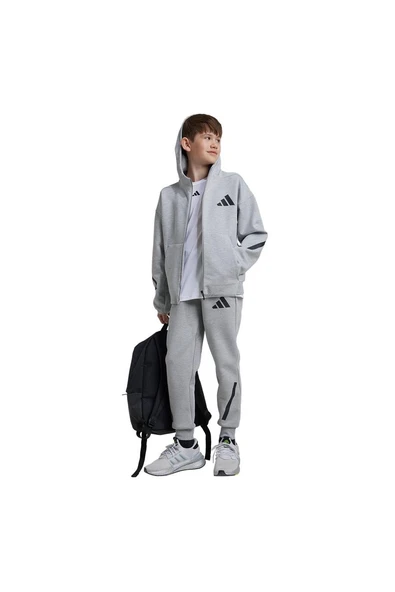 adidas Çocuk  Gri  Ceket J Z.N.E.FZ JI7548 - 3