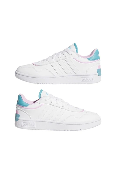 adidas Beyaz Kadın Yürüyüş Ayakkabısı HOOPS 3.0 SE W JI3452 - 10