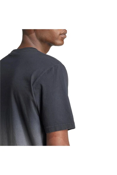 adidas Erkek  Gri  T-shirt M A SZN DDYE T JJ3694 - Resim 4