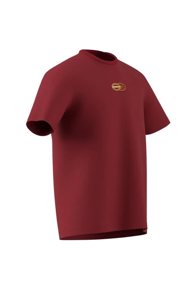 adidas Erkek  Kırmızı  T-shirt SUM NOVELTY T 1 JI7106 - Resim 10