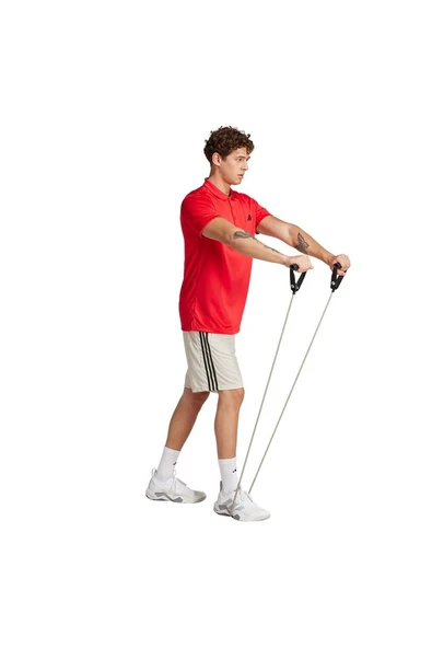 adidas Erkek  Kırmızı  Polo T-shirt WO ES POLO JP4955 - Resim 3