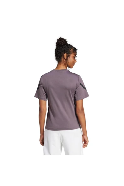 adidas Gri Kadın   T-shirt W Z.N.E. TEE JC5399 - 2