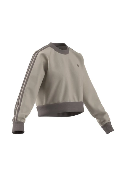 adidas Kadın  Beyaz  Sweatshirt KNITTED CREW JD0907 - 9