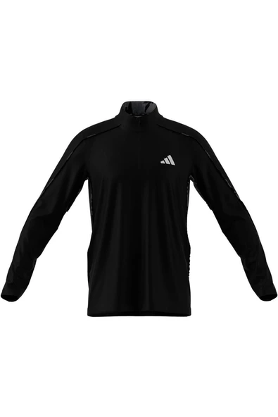 adidas Siyah Erkek   Sweatshirt CAMO 1/4 ZIP JE5695 - 7