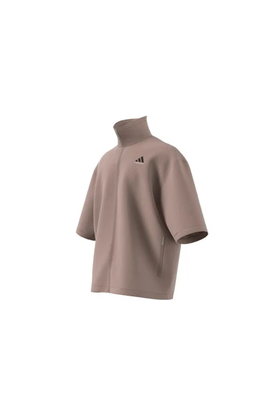 adidas Erkek  Bej  T-shirt ADI BB FZ SS JC7837 - Resim 10