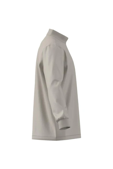 adidas Erkek  Bej  Sweatshirt LS MOCK NECK Q1 JD5402 - 12