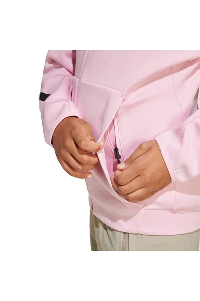 adidas Pembe Çocuk   Ceket J Z.N.E.FZ JC7576 - 6