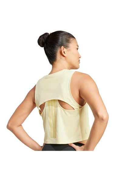 adidas Kadın  Sarı  Atlet BOXY TANK 3S Sarı JG6182 - 7