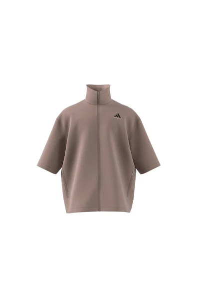 adidas Erkek  Bej  T-shirt ADI BB FZ SS JC7837 - Resim 12