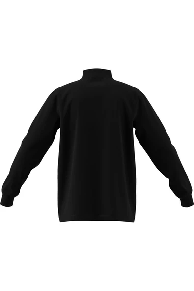 adidas Erkek  Siyah  Sweatshirt LS MOCK NECK Q1 JD5401 - 12