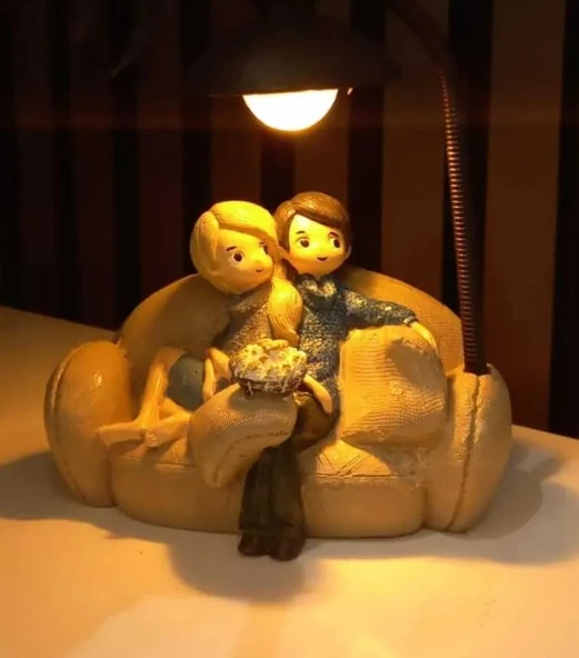 Tv sevgili(tv  izleyen aşıklar) - Resim 6