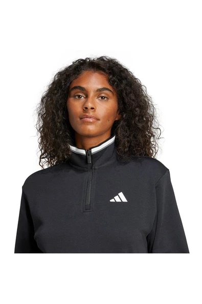 adidas Kadın  Siyah  Sweatshirt W CB 14ZIP JG4170 - 6