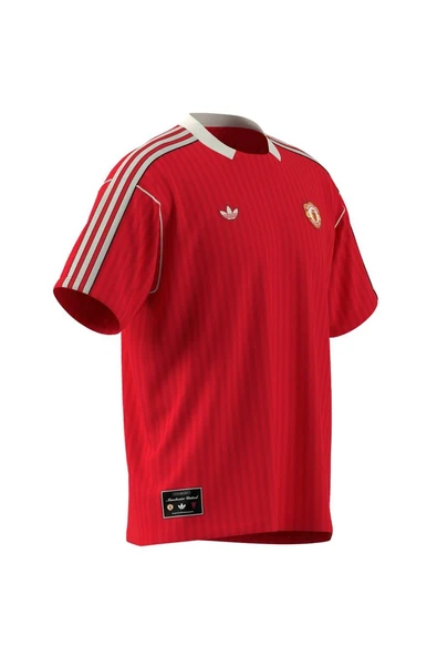 adidas Erkek  Kırmızı  Forma MUFC ICON JSY JF0386 - 4