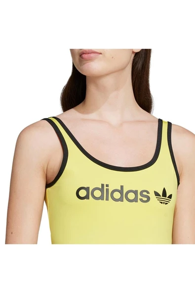 adidas Kadın  Sarı  Atlet GRAPHIC BODY JD1820 - 5