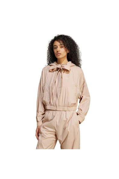 adidas Kadın  Bej  Ceket RUCHED BOMBER JJ0906 - 2