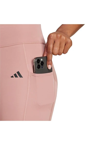 adidas Kadın  Pembe  Tayt OPT 3S 1/1 JI8764 - 6