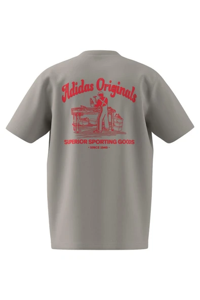 adidas Erkek  Bej  T-shirt WAB  TEE JD0667 - 10