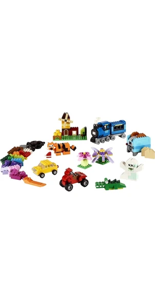 ® Classic Orta Boy Yaratıcı Parçalar Yapım Kutusu 10696 - 4 Yaş ve Üzeri Çocuklar için Yaratıcı Oyun - Resim 2