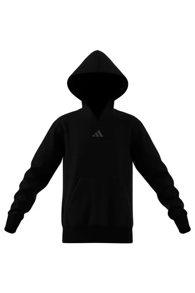 adidas Çocuk  Siyah  Sweatshirt J SMI HOODIE JJ3072 - 9