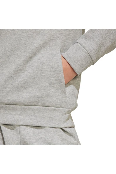 adidas Gri Çocuk   Sweatshirt J FI LOGO HD JJ4788 - 6