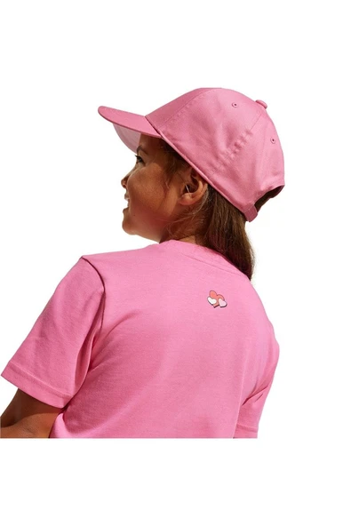 adidas Çocuk  Pembe  T-shirt LK FUN VAL TEE JI6686 - 6