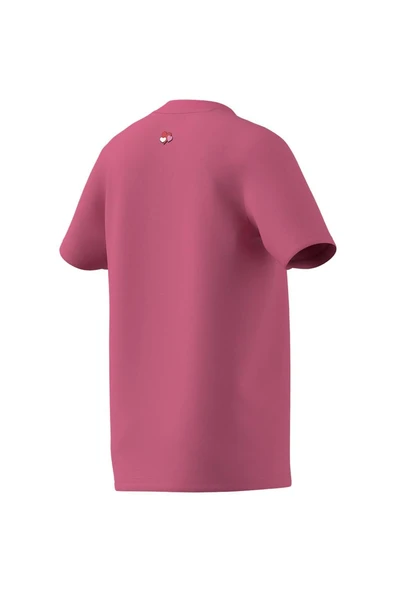 adidas Çocuk  Pembe  T-shirt LK FUN VAL TEE JI6686 - 10