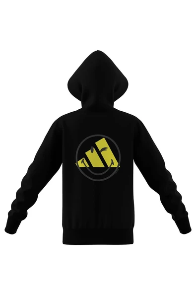 adidas Çocuk  Siyah  Sweatshirt J SMI HOODIE JJ3072 - 11