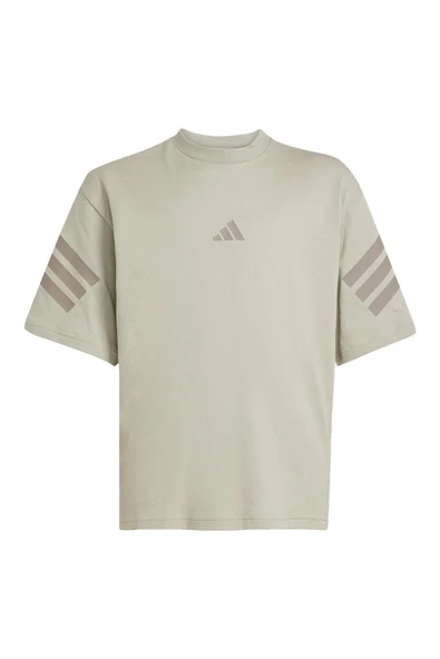 adidas Çocuk  Bej  T-shirt J FI 3S T Bej JN8090
