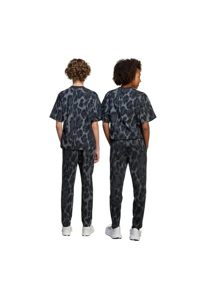 adidas Gri Unisex Çocuk Eşofman Altı J FI AOP PT JC7544 - 6