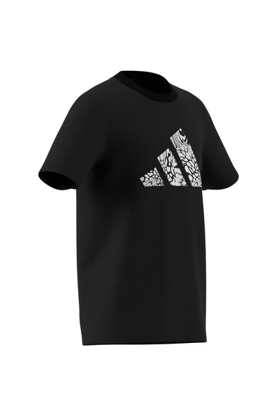 adidas Çocuk  Siyah  T-shirt JG ANIMAL LOGO Siyah JI6733 - 9