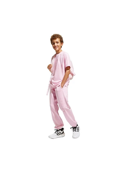 adidas Çocuk  Pembe  T-shirt J ALLSZN GFX T JI6163 - 5