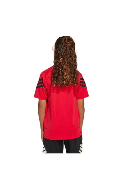 adidas Çocuk  Kırmızı  T-shirt J SPR TEE JD0117 - 4