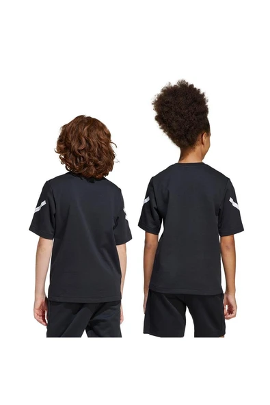 adidas Çocuk  Siyah  T-shirt J ZNE TEE JD0017 - 7
