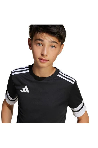 adidas Çocuk  Siyah  T-shirt SQUA25 JSY Y JJ0052 - 7