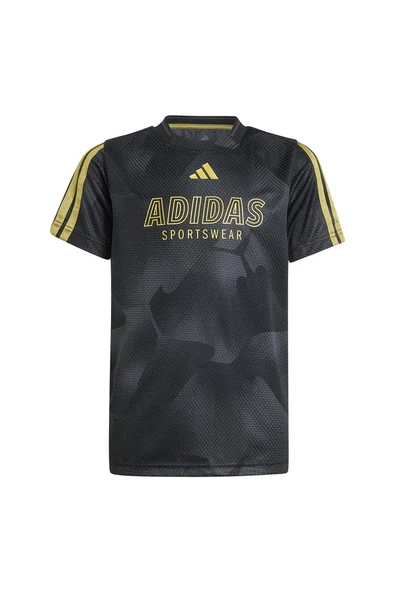 adidas Çocuk  Siyah  T-shirt J HOT COF TEE JI6183 - 2