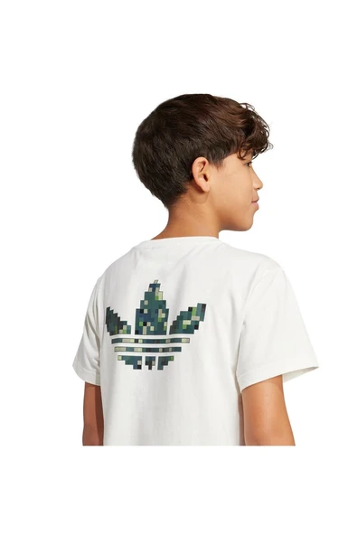 adidas Beyaz Çocuk   T-shirt GFX INF TRF TEE JY8374 - 5