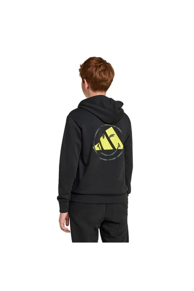 adidas Çocuk  Siyah  Sweatshirt J SMI HOODIE JJ3072 - 3