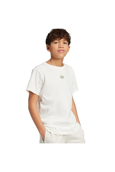 adidas Beyaz Çocuk   T-shirt GFX INF TRF TEE JY8374 - 6