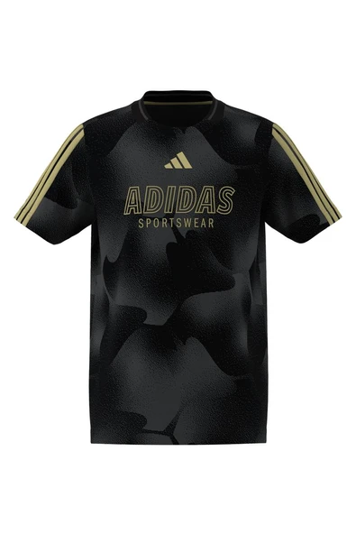adidas Çocuk  Siyah  T-shirt J HOT COF TEE JI6183 - 10