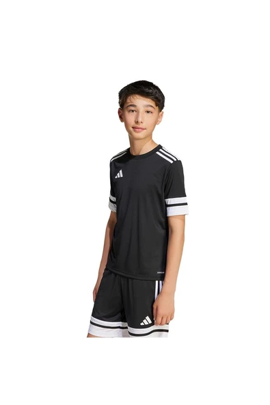 adidas Çocuk  Siyah  T-shirt SQUA25 JSY Y JJ0052 - 4