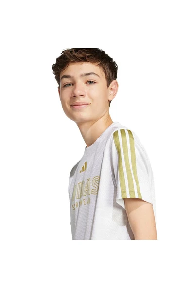 adidas Çocuk  Beyaz  T-shirt J HOT COF TEE JD0498 - 5