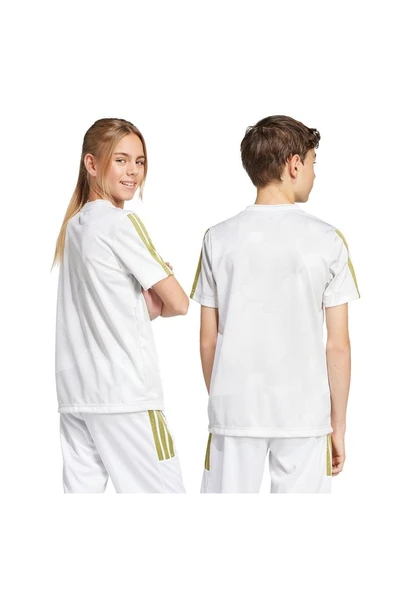 adidas Çocuk  Beyaz  T-shirt J HOT COF TEE JD0498 - 7