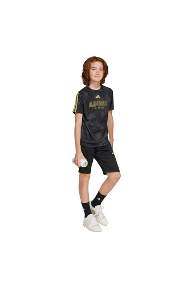 adidas Çocuk  Siyah  T-shirt J HOT COF TEE JI6183 - 5