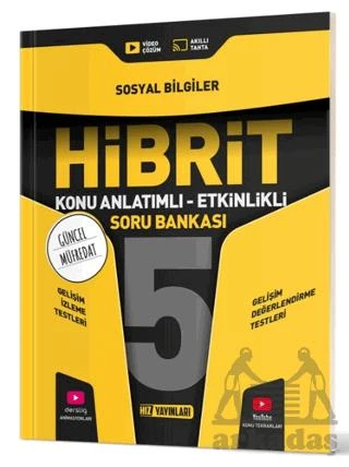 5. Sınıf Hibrit Sosyal Bilgiler Soru Bankası - Kolektif