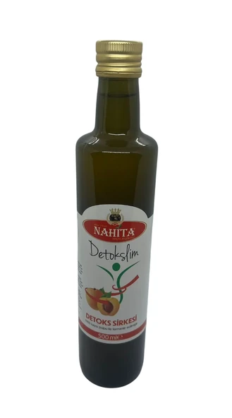 Detoks Sirkesi % 100 Doğal Katkısız 500 ml Cam Şişe - 3